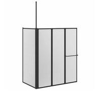 BONNIE®Pare baignoire - Résistant aux éclaboussures - en L 70x120x137 cm 4 panneaux pliables FR112061
