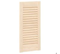 BONNIE®Porte d'armoire design persiennes - pour placard penderie garde robe - 61,5x29,5 cm ,Bois de pin massif FR253897