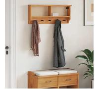 BONNIE® Porte-manteau mural Penderie suspendu - Anti-corrosion, SANDNES 87x12x35 cm bois massif pin EU407858
