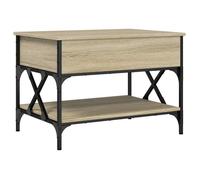 BONNIE®Table basse - Table à café - Grand espace de rangement - chêne sonoma 70x50x50 cm ,Bois d'ingénierie et métal FR218722