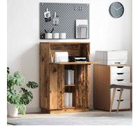 BONNIE®Table Pour Livres/fichiers - Bureau - Bois ancien 71,5 x 31,5 x 106,5 cm - Bois d'ingénierie &FR99933