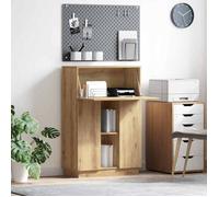BONNIE®Table Pour Livres/fichiers - Bureau Chêne artisanal, 71,5 x 31,5 x 106,5 cm - Bois d'ingénierie &FR202808