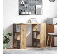 BONNIE®Table Pour Livres/fichiers - Bureau Chêne artisanal, 90 x 50 x 75 cm - Bois d'ingénierie &FR691849