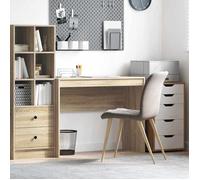 BONNIE®Table Pour Livres/fichiers - Bureau Chêne sonoma, 100 x 40 x 76 cm - Bois d'ingénierie &FR269461