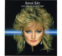 BONNIE TYLER - FASTER THAN THE SPEED OF NIGHT LP UK CBS 1983 9 TRACK WITH INNER (CBS25304) PRO STAMP ON BACK OF SLEEVE