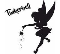 BONNINGHOFF Tableau Disney - Disney ombre la fée clochette - 35 cm x 35 cm Blanc G