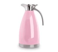 Bonnoces Vaccum Thermal Carafe de café/style européen en acier inoxydable thermique Pichet - 2 litre rose