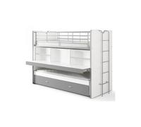 BONNY Compact80 Lits superposés 2 couchages Silver