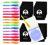 BONNYCO Stylo Encre Invisible et Carnet de Notes, Pack de 16 Petits Cadeaux Anniversaire Pour les Garçons et les Filles | Cadeau Anniversaire Enfants, Cotillons et Jouets Pinata | Prix d'école