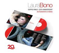 Bono Laura - Laura Bono (20th Anniversary) Doppio LP Autografato Rosso Trasparente [Import]