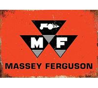 Bonoff Plaque en métal vintage rétro 20,3 x 30,5 cm