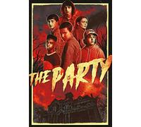 Bonoff Poster humoristique en métal Stranger Things The Party pour cuisine, pub, café, bar, garage, rue, cour, homme, grotte 14 x 20,3 cm