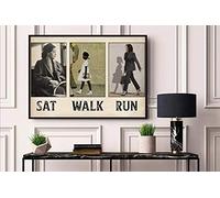 Bonoff Rosa Sat So Ruby Walk So Kamala Could Run Poster Kamala Harris Poster Rosa Park Poster Ruby Bridges Poster Black History Mois Metal Sign 20,3 x 30,5 cm