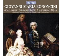 Bononcini Giovanni Maria – Arie, Correnti, Sarabande, Gighe E Allemande – Tactus