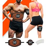 Bonplus BP Ceinture Abdominale Electrostimulation, Wonder ABS, EMS, 9 programmes difénts, pour Homme & Femme, Fitness