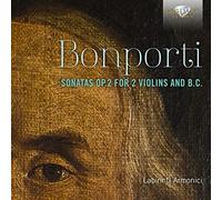 Bonporti: Sonatas OP.2 for 2 Violins and B.C