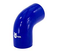Bonrath Durite Silicone coudée 90 degré - Longueur: 50mm - Ø70mm, Blue