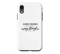 Bons Amis, Merci de Faire Partie de Mon Histoire. Amitié Coque pour iPhone XR