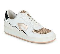 Bons baisers de Paname Baskets basses LOULOU BLANC ROSE GOLD GLITTER in Blanc 40