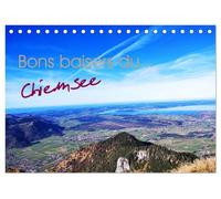 Bons baisers du Chiemsee (Calendrier de bureau 2026 DIN A5 vertical), CALVENDO calendrier mensuel: Un petit tour au bord et autour du Chiemsee