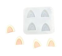 Bons moules en forme d ' oreille en Silicone, multi-usage pour la pâtisserie créative et l ' artisanat, moule Portable pour la fabrication de bijoux