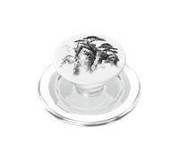Bonsaï Arbre Asiatique Paysage Tranquille Vintage Nature PopSockets PopGrip pour MagSafe