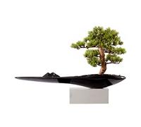 Bonsaï Artificiel Bonsaï Artificiel Maison Intérieur Salon Décoration Simulation Plante 26 Pouces Grande Simulation Bienvenue Pin Bonsaï Arbre Arbres Artificiels