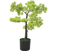 Bonsaï artificiel cyprès avec pot 60 cm vert