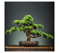 Bonsaï Artificiel, pin Artificiel en Pot, Faux Arbres, Plantes Vertes, décoration d'entrée d'hôtel, décoration de bonsaï, Grand bonsaï en Pot Podocarpus