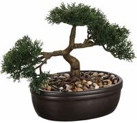 Bonsaï artificiel - Pot céramique - H23 cm - Atmosphera créateur d'intérieur