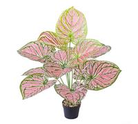 Bonsaï artificiel pour décoration d'intérieur, plante de feuillage de style nordique pour salon, bureau, intérieur et jardin (#3)