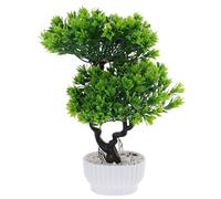 Bonsaï Artificiel Réaliste en Pot - Plante Décorative Faux Pin pour Maison, Bureau, Salon Et Décoration Intérieure