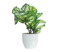 Bonsaï artificiel situé en pot - Feuillage en plastique qui ne se décolore pas - Bureau Restaurant pour décoration de salon, hôtel, maison, magasin - Cm 22 cm - Hauteur réaliste (8,66) (1#)