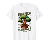 Bonsaï Branch Manager Trees Since 1985 Bonsaï Happy Birthday T-Shirt