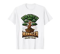 Bonsaï Branch Manager Trees Since 1985 Bonsaï Happy Birthday T-Shirt