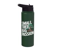 Bonsaï citation - Petit arbre Big Passion Stainless Steel Insulated Water Bottle