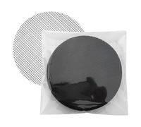 Bonsai Drainage Mesh - 50-Piece 3-inch Pot Mesh Pads, Anti-Slip Root Protection Net Screens for Plant Pots, Balcony, Patio, Porch, Indoor & Outdoor Use