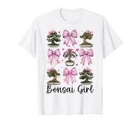 Bonsaï Girl Bonsaï Japonais Zen Coquette Bow T-Shirt