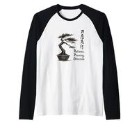 Bonsaï Hobbyist Sumi e Patience Élagage Dévotion Art Manche Raglan