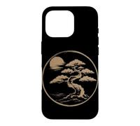 Bonsaï Japon Zen Méditation Bouddhiste Harmonie Spirituelle Coque pour iPhone 16 Pro