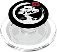 Bonsaï Japonais Enso Zen Cercle Kanji Bonsaï Plante PopSockets PopGrip pour MagSafe