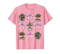 Bonsaï Japonais Zen Plante Fille Coquette Noeud Rose Maman T-Shirt
