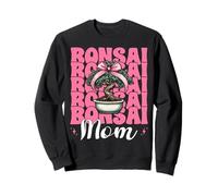 Bonsaï Maman Arbre Japonais Zen Fête des Mères Coquette Bow Sweatshirt