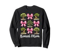 Bonsaï Maman Arbre Japonais Zen Fête des Mères Coquette Bow Sweatshirt