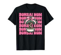 Bonsaï Maman Arbre Japonais Zen Fête des Mères Coquette Bow T-Shirt