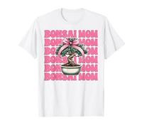 Bonsaï Maman Arbre Japonais Zen Fête des Mères Coquette Bow T-Shirt