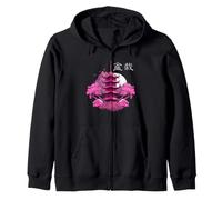 Bonsaï Pagode de Jardin Japonais Vintage Sweat à Capuche