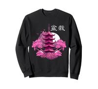 Bonsaï Pagode de Jardin Japonais Vintage Sweatshirt