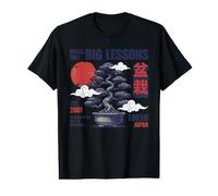 Bonsaï Petit Arbre Big Leçons Graphique Japonais T-Shirt Graphique avec Valeur