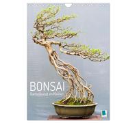 Bonsaï : petit art du jardin (calendrier mural 2026 DIN A4 vertical), calendrier mensuel CALVENDO